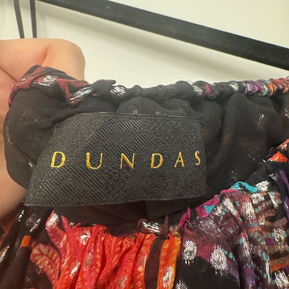 DUNDAS Multicolor Ruffle Top - Picture 8 of 10